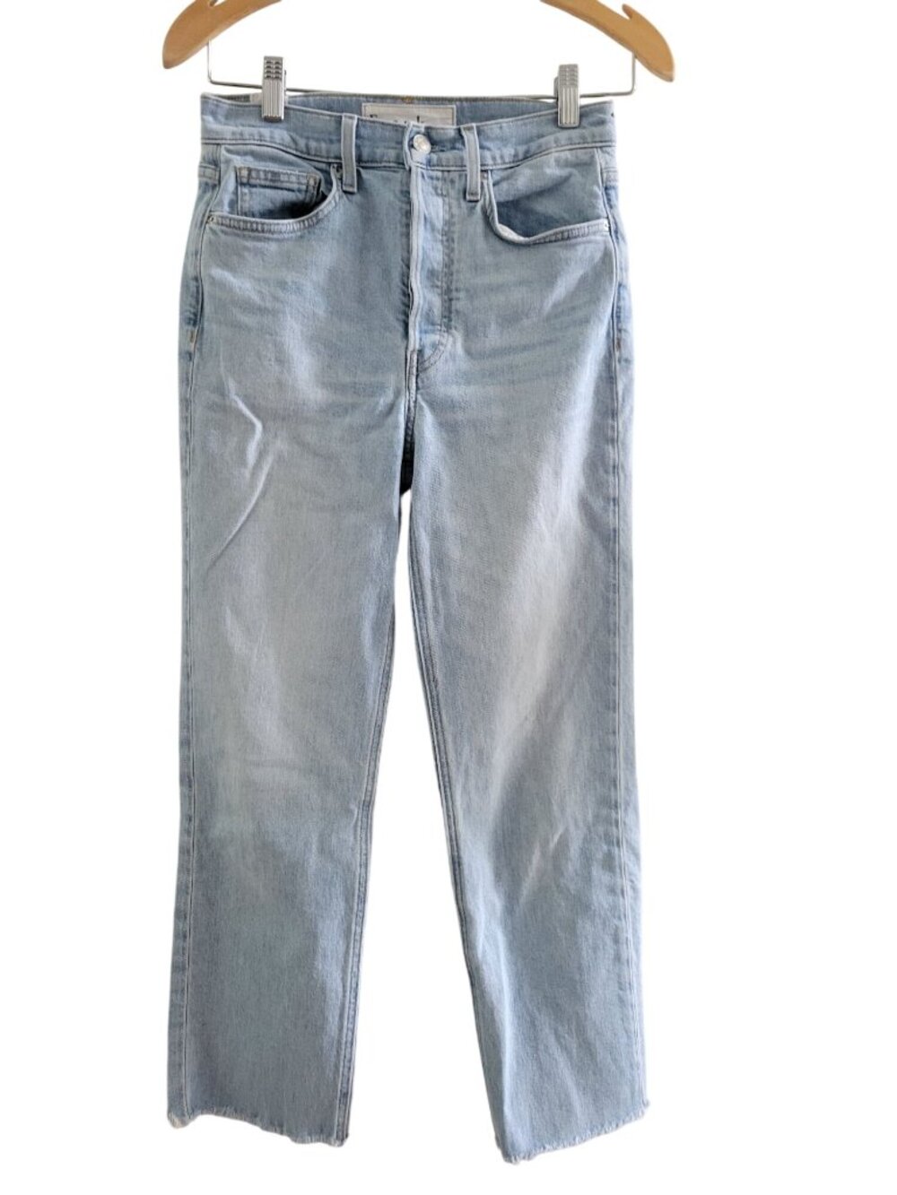 Frank and Eileen Monaghan 70s Jeans High Rise Button fly pants size 27 Denim